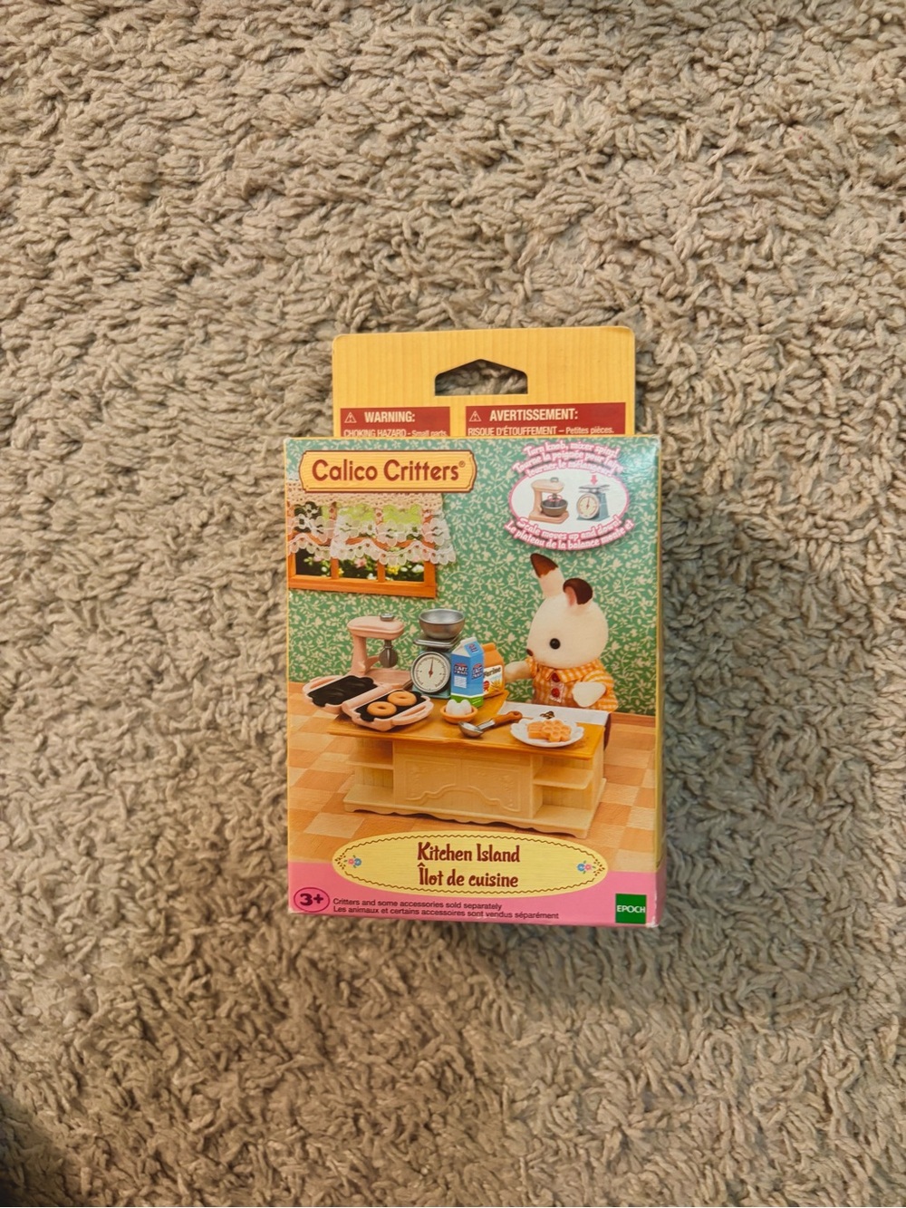 Calico Critters Kitchen Island Playset